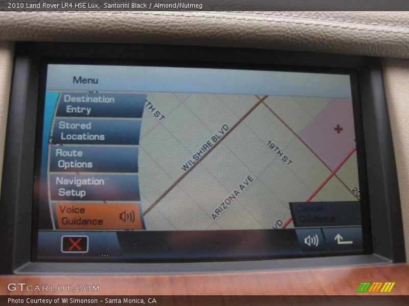Navigation of 2010 LR4 HSE Lux