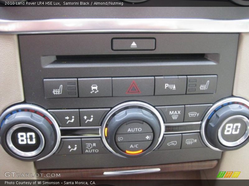 Controls of 2010 LR4 HSE Lux