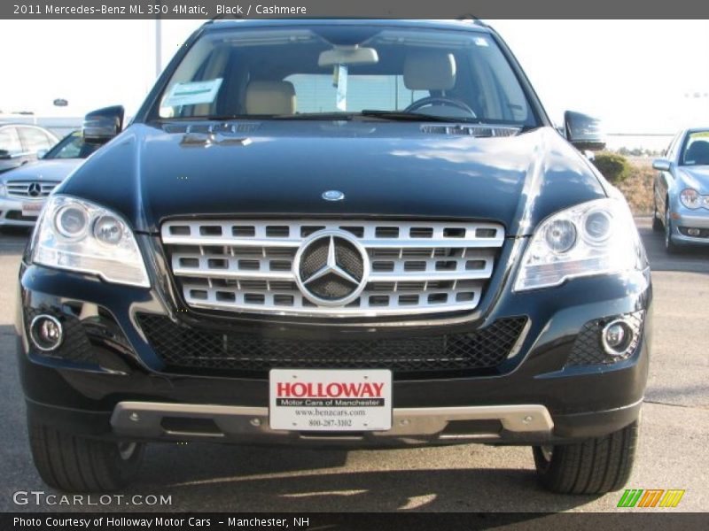 Black / Cashmere 2011 Mercedes-Benz ML 350 4Matic