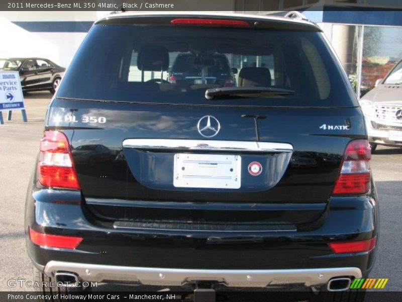 Black / Cashmere 2011 Mercedes-Benz ML 350 4Matic