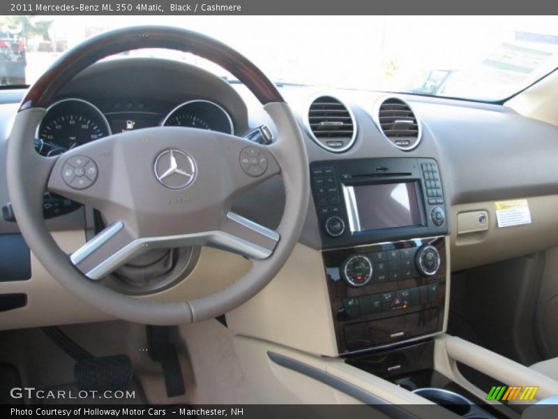 Black / Cashmere 2011 Mercedes-Benz ML 350 4Matic