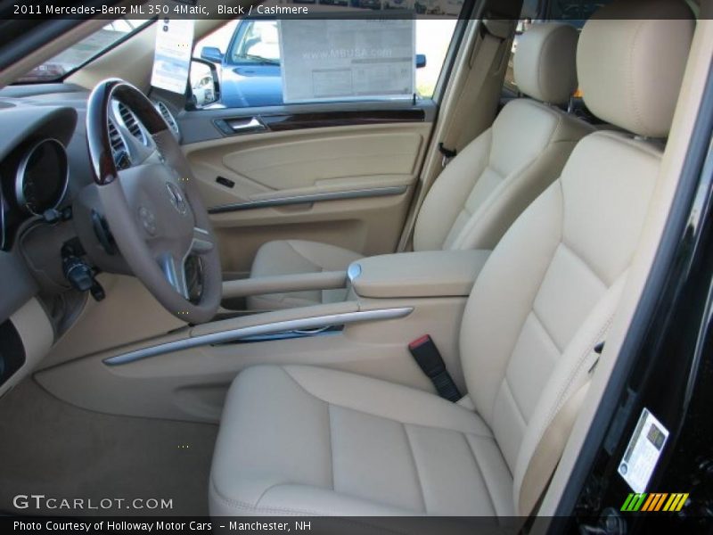 Black / Cashmere 2011 Mercedes-Benz ML 350 4Matic
