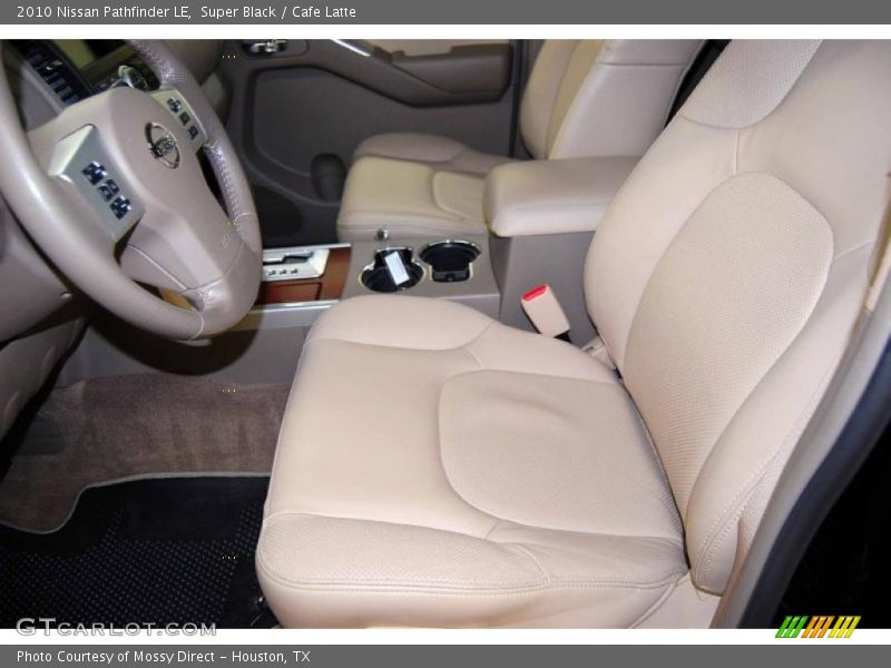 Super Black / Cafe Latte 2010 Nissan Pathfinder LE