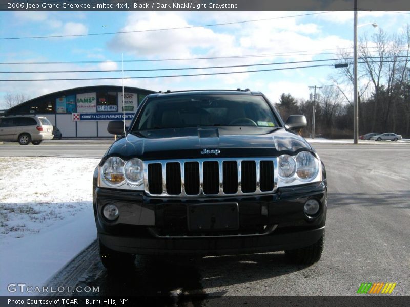 Black / Dark Khaki/Light Graystone 2006 Jeep Grand Cherokee Limited 4x4