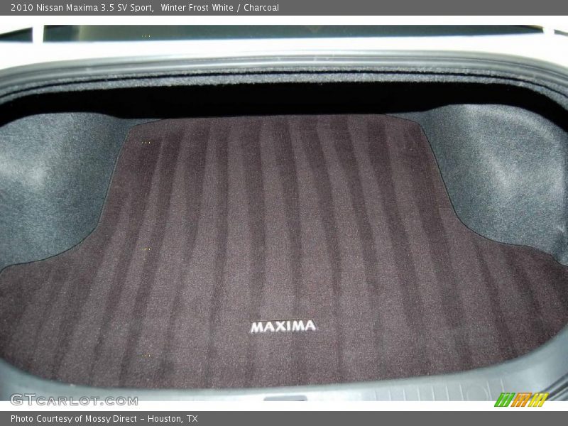 Winter Frost White / Charcoal 2010 Nissan Maxima 3.5 SV Sport