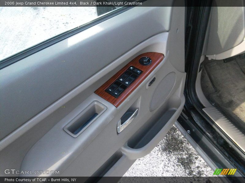 Black / Dark Khaki/Light Graystone 2006 Jeep Grand Cherokee Limited 4x4