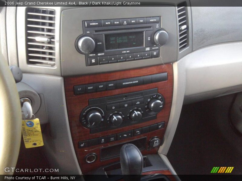 Black / Dark Khaki/Light Graystone 2006 Jeep Grand Cherokee Limited 4x4
