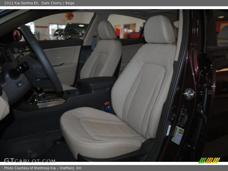 Dark Cherry / Beige 2011 Kia Optima EX