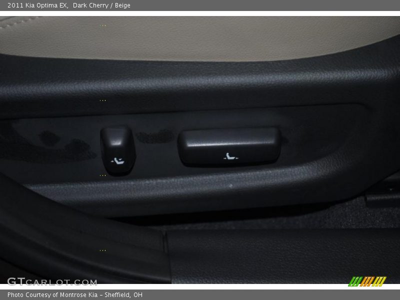 Dark Cherry / Beige 2011 Kia Optima EX