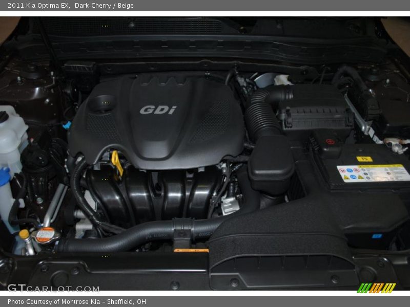 Dark Cherry / Beige 2011 Kia Optima EX