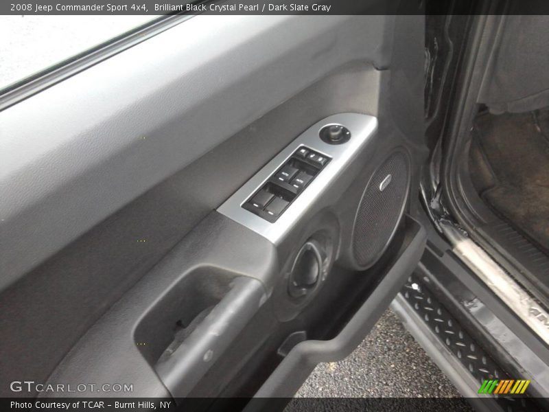 Brilliant Black Crystal Pearl / Dark Slate Gray 2008 Jeep Commander Sport 4x4