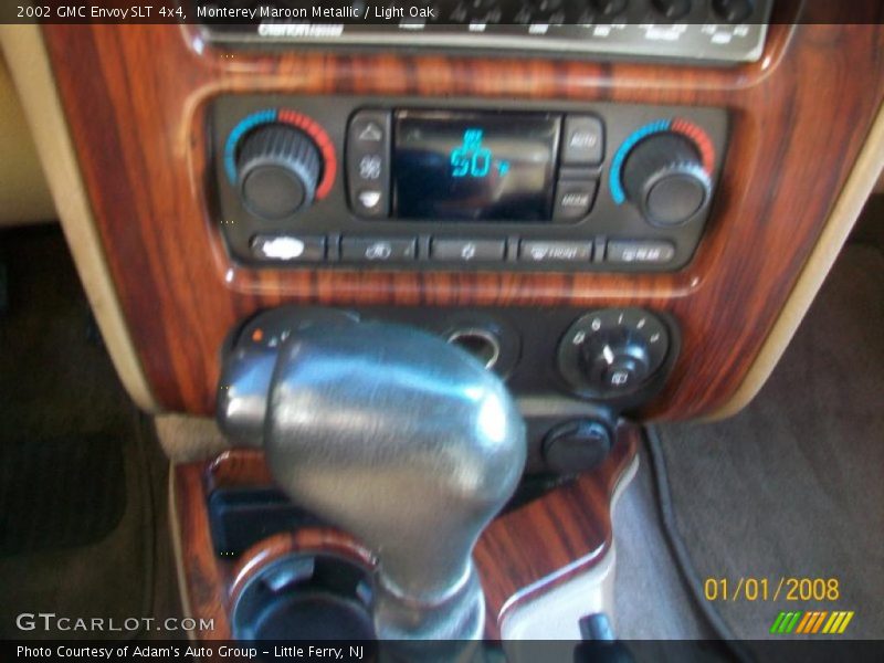 Monterey Maroon Metallic / Light Oak 2002 GMC Envoy SLT 4x4