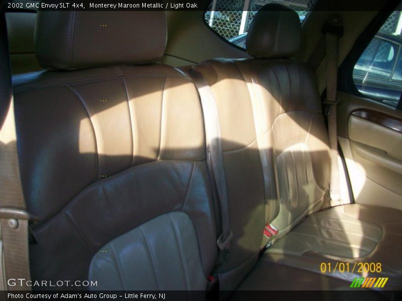 Monterey Maroon Metallic / Light Oak 2002 GMC Envoy SLT 4x4