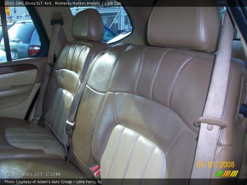 Monterey Maroon Metallic / Light Oak 2002 GMC Envoy SLT 4x4