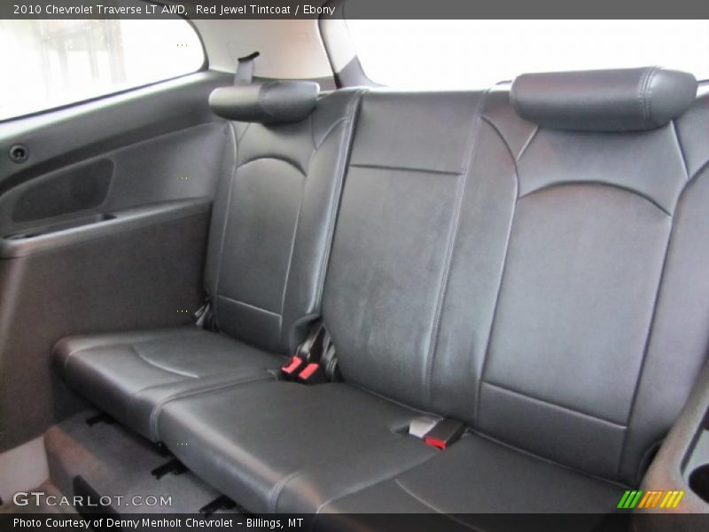 Red Jewel Tintcoat / Ebony 2010 Chevrolet Traverse LT AWD