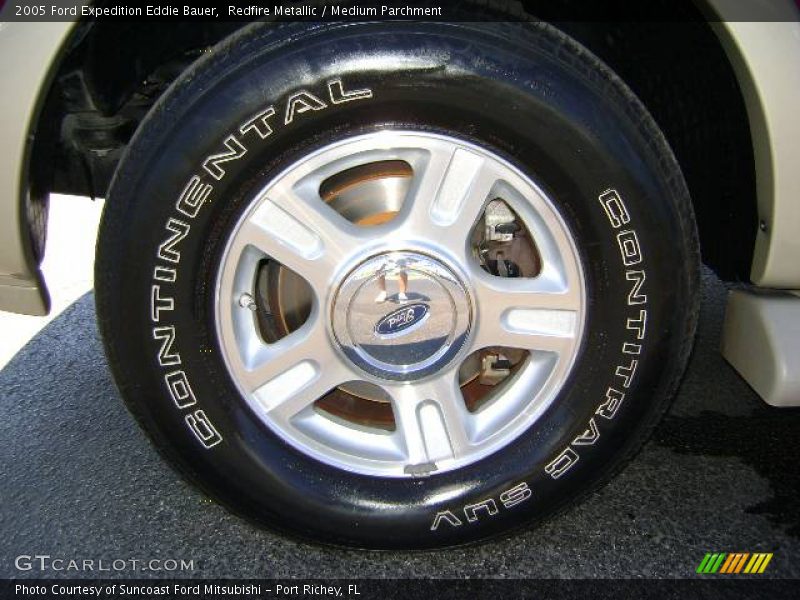 Redfire Metallic / Medium Parchment 2005 Ford Expedition Eddie Bauer