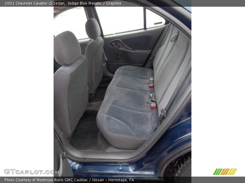 Indigo Blue Metallic / Graphite 2001 Chevrolet Cavalier LS Sedan