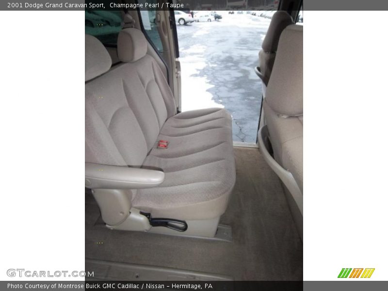 Champagne Pearl / Taupe 2001 Dodge Grand Caravan Sport