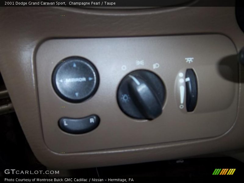 Champagne Pearl / Taupe 2001 Dodge Grand Caravan Sport