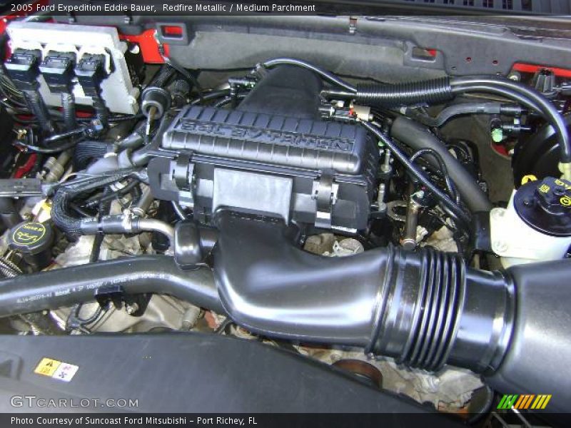 Redfire Metallic / Medium Parchment 2005 Ford Expedition Eddie Bauer