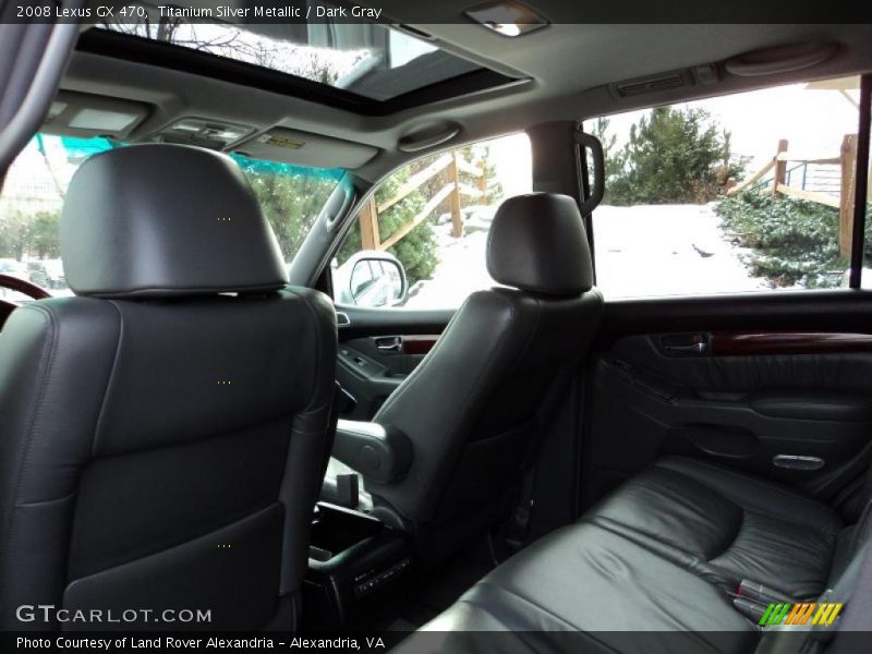 Titanium Silver Metallic / Dark Gray 2008 Lexus GX 470