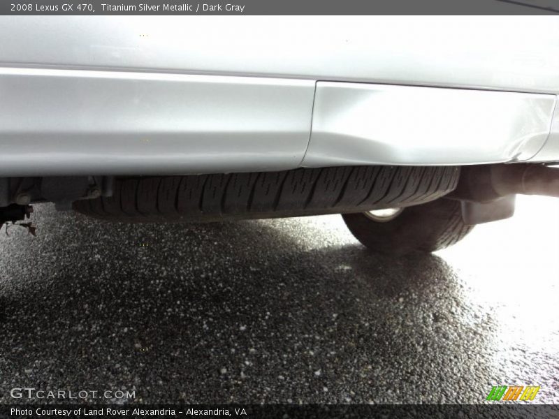 Titanium Silver Metallic / Dark Gray 2008 Lexus GX 470