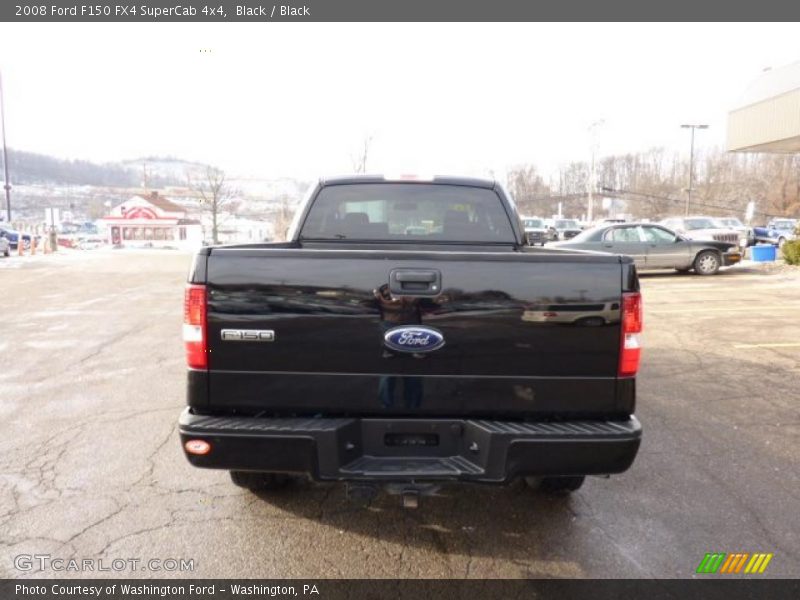 Black / Black 2008 Ford F150 FX4 SuperCab 4x4