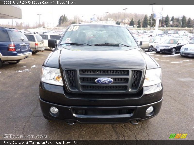 Black / Black 2008 Ford F150 FX4 SuperCab 4x4