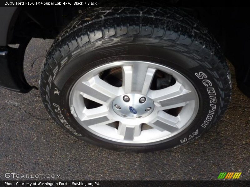 Black / Black 2008 Ford F150 FX4 SuperCab 4x4