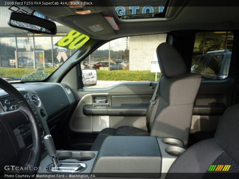 Black / Black 2008 Ford F150 FX4 SuperCab 4x4