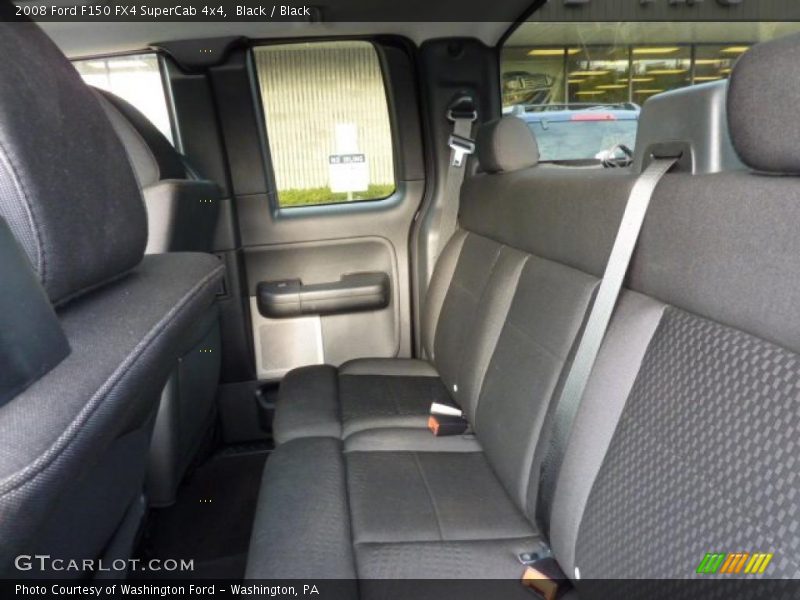 Black / Black 2008 Ford F150 FX4 SuperCab 4x4