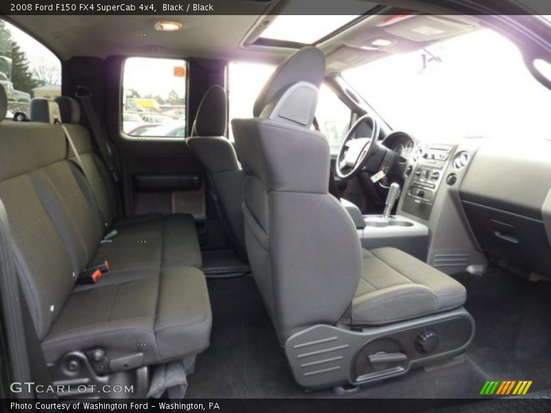 Black / Black 2008 Ford F150 FX4 SuperCab 4x4