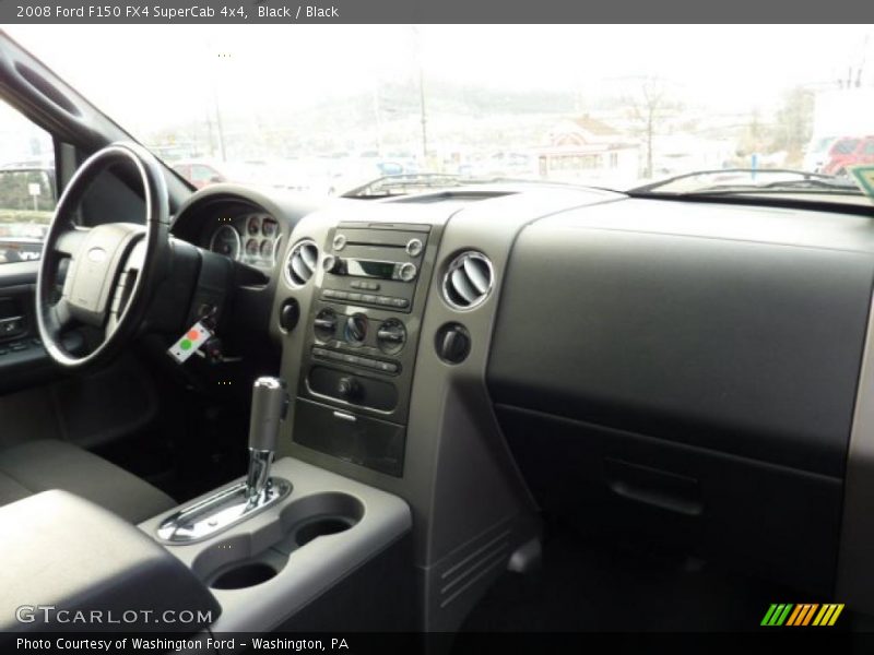 Black / Black 2008 Ford F150 FX4 SuperCab 4x4