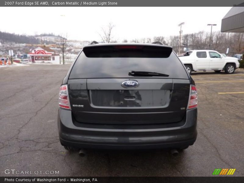 Carbon Metallic / Medium Light Stone 2007 Ford Edge SE AWD