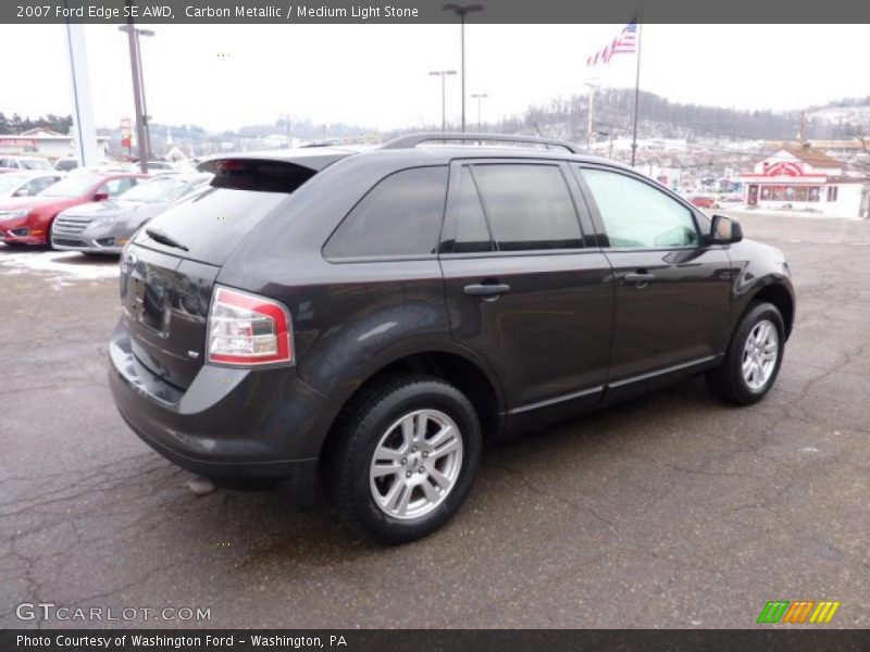 Carbon Metallic / Medium Light Stone 2007 Ford Edge SE AWD