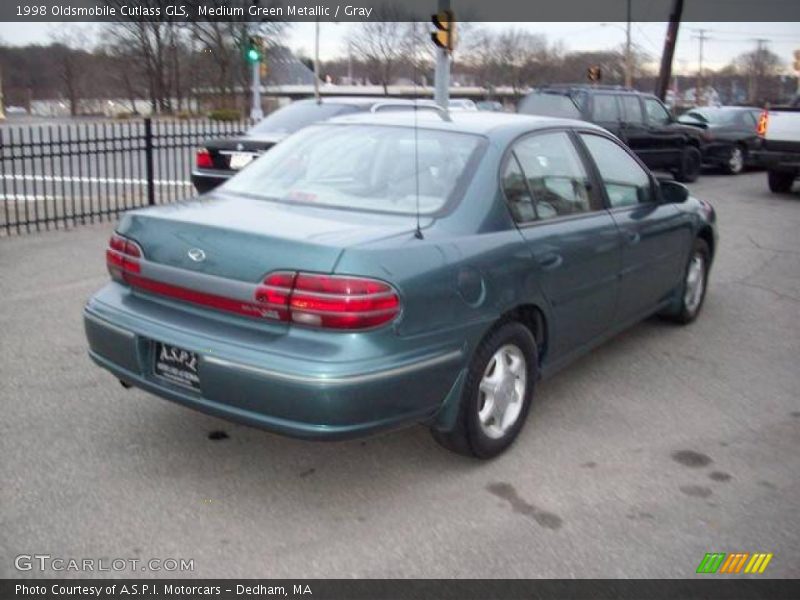 Medium Green Metallic / Gray 1998 Oldsmobile Cutlass GLS