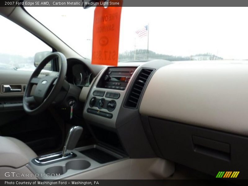 Carbon Metallic / Medium Light Stone 2007 Ford Edge SE AWD