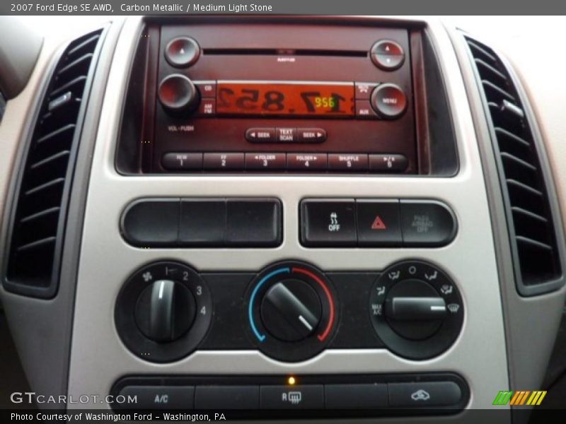 Carbon Metallic / Medium Light Stone 2007 Ford Edge SE AWD
