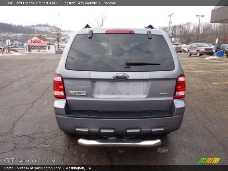 Tungsten Grey Metallic / Charcoal 2008 Ford Escape Limited 4WD