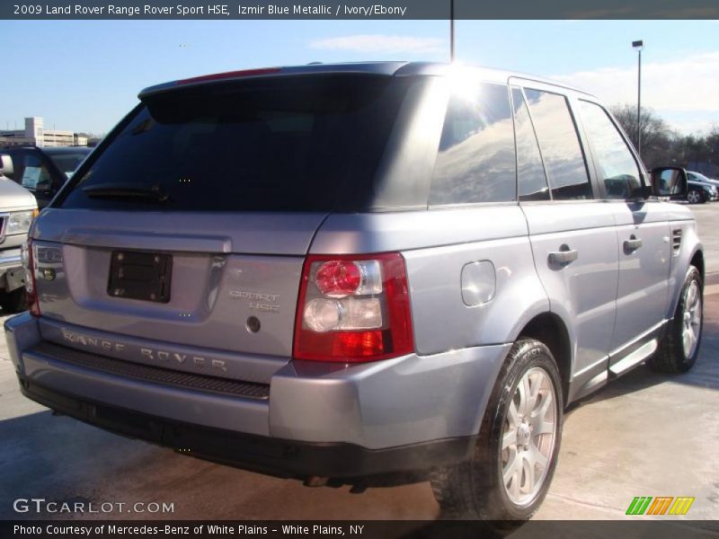 Izmir Blue Metallic / Ivory/Ebony 2009 Land Rover Range Rover Sport HSE