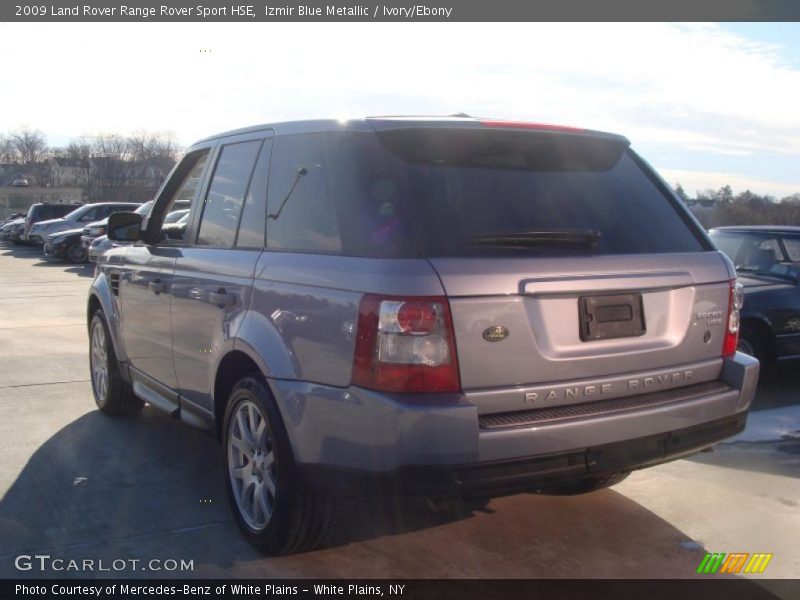 Izmir Blue Metallic / Ivory/Ebony 2009 Land Rover Range Rover Sport HSE