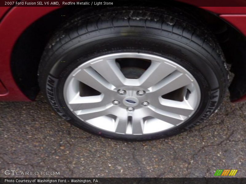 Redfire Metallic / Light Stone 2007 Ford Fusion SEL V6 AWD
