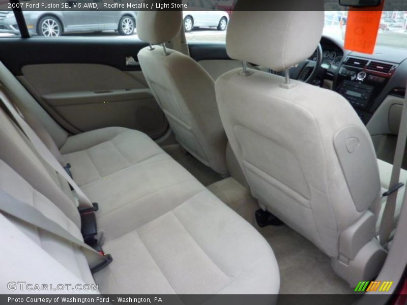 Redfire Metallic / Light Stone 2007 Ford Fusion SEL V6 AWD