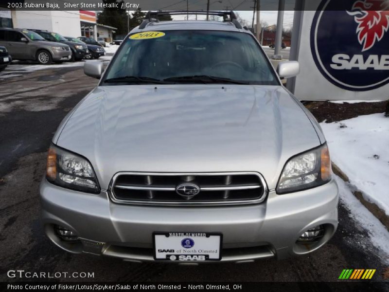 Silver Stone Metallic / Gray 2003 Subaru Baja