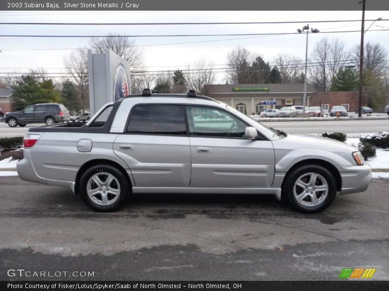 Silver Stone Metallic / Gray 2003 Subaru Baja