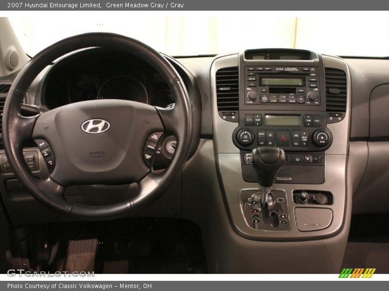 Green Meadow Gray / Gray 2007 Hyundai Entourage Limited