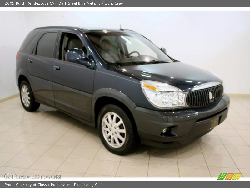 Dark Steel Blue Metallic / Light Gray 2005 Buick Rendezvous CX