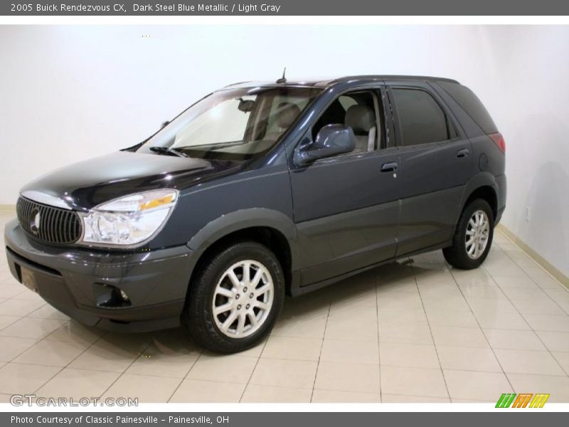 Dark Steel Blue Metallic / Light Gray 2005 Buick Rendezvous CX