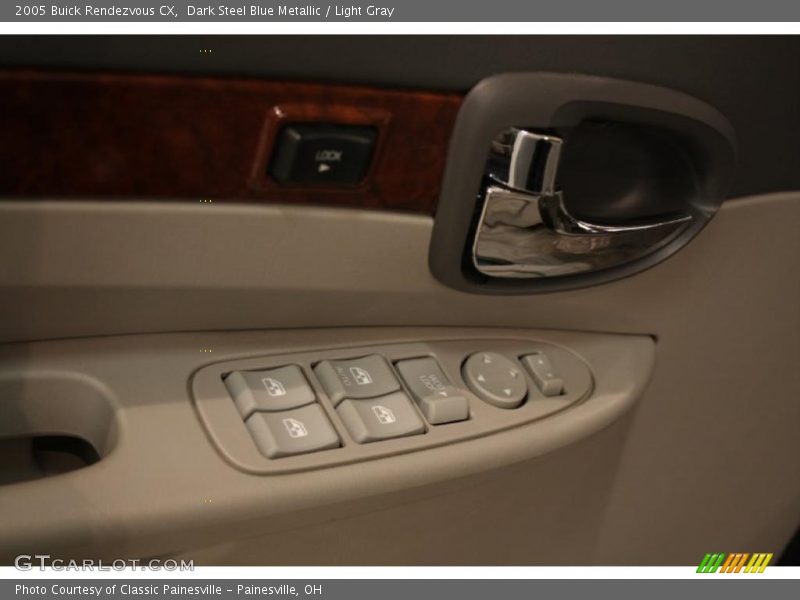 Dark Steel Blue Metallic / Light Gray 2005 Buick Rendezvous CX