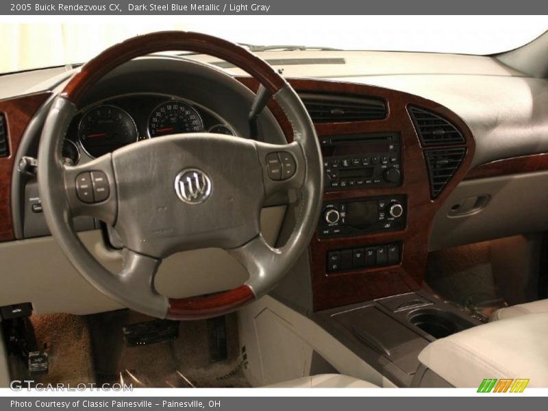Dark Steel Blue Metallic / Light Gray 2005 Buick Rendezvous CX